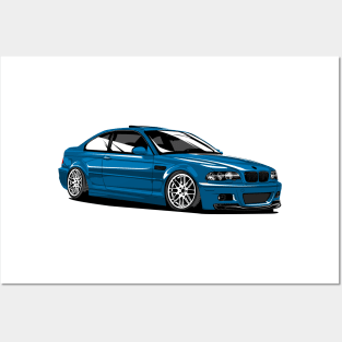 BMW E46 M3 Posters and Art